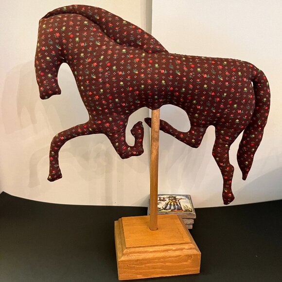 Country Calico Weathervane Horse - Picture 1 of 4